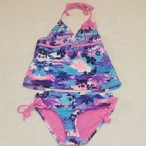 2 PIECE SWIMSUIT SZ 6
